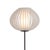 Black Bloom Torchiere Floor Lamp - Black Nickel, Black Marble Base, White Satin Shade, Dimmer For Sale - Image 8 of 18