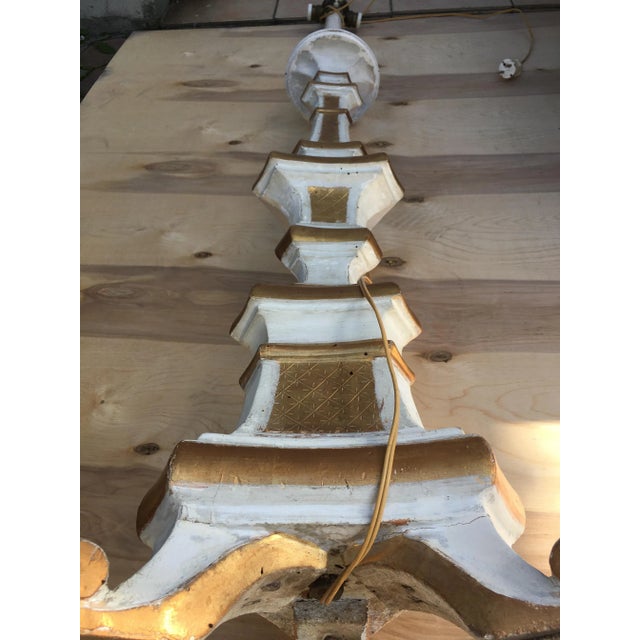 Wooden Floor Lamp, 1900s For Sale - Image 15 of 18