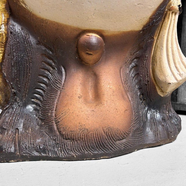 Mid-Century Japanese Tanuki Shigaraki Pottery, 1960s For Sale - Image 10 of 16