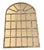 Set of Four Vintage White-Washed Iron Arched Window-Style Wall Mirrors For Sale In West Palm - Image 6 of 12