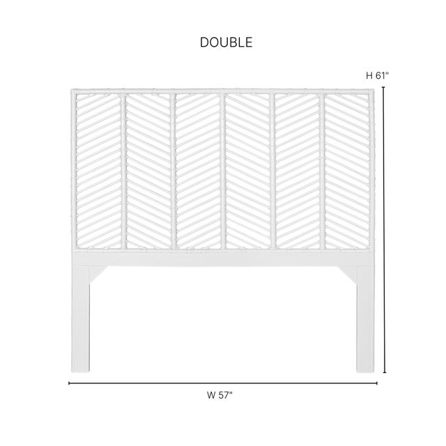 Modern Liam Headboard Double - Evergreen For Sale - Image 3 of 6