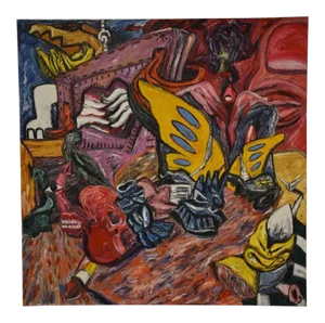 Large 6’ Original Abstract Impressionist Painting