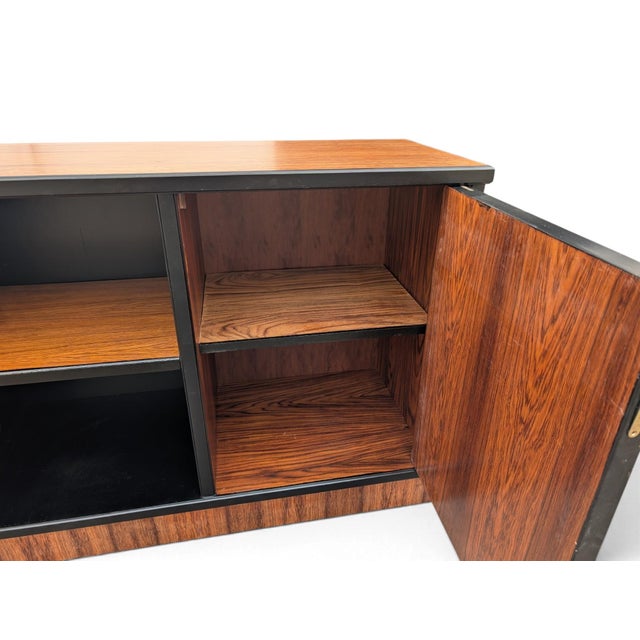 Vintage Sideboard with Gold Leaf Details, Italy, 1960s For Sale - Image 10 of 12