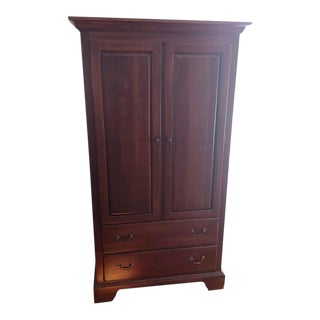 1990s Vintage Ethan Allen Armoire For Sale