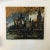 Textile Vintage Oversize Oil Painting of Brooklyn Bridge For Sale - Image 7 of 7