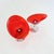 Mid-Century Red Acrylic Glass Swivel Eros Lounge Chair by Philippe Starck for Kartell, Italy, 1990s For Sale - Image 9 of 16