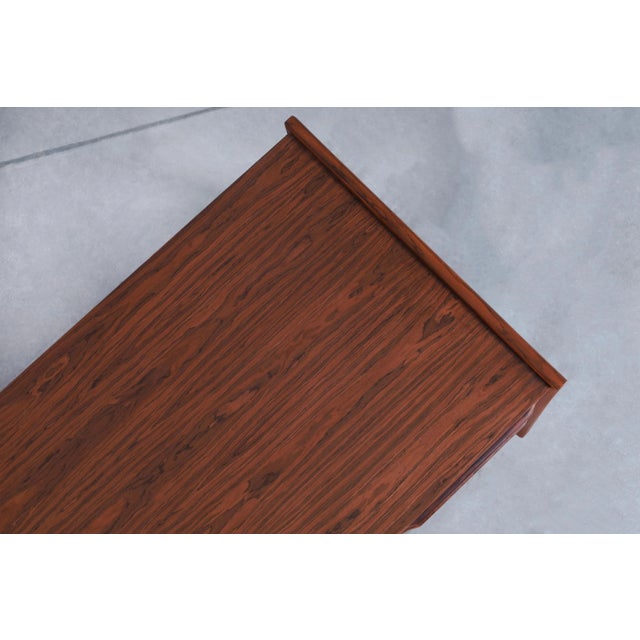 1960s Danish Modern Executive Rosewood Desk For Sale - Image 12 of 12