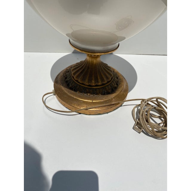 1960s Opalescent Murano Glass Lamp For Sale - Image 4 of 8