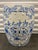 Ceramic Vintage Blue and White Chinoiserie Ceramic Garden Stool For Sale - Image 7 of 7