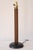 1970s Vintage Danish Modern Teak & Black Metal Table Lamp For Sale - Image 5 of 13