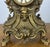 Vintage French Brass Ornate Cherub Mantel Clock For Sale - Image 4 of 13