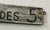 1910s 1910–1925 Canoe Rides 5 Cents Wood Sign, 34”x3.5” For Sale - Image 5 of 11