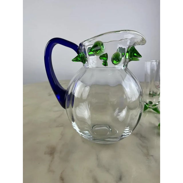 Bohemia Crystal Cocktail Set, 1988, Set of 7 For Sale - Image 6 of 12