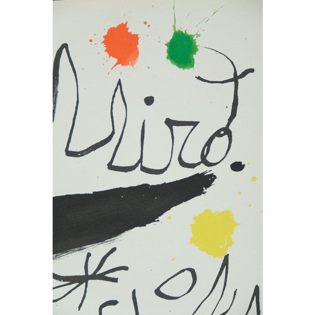 Joan Miro, Obra Inedita Recent VIII, Lithograph For Sale - Image 4 of 9