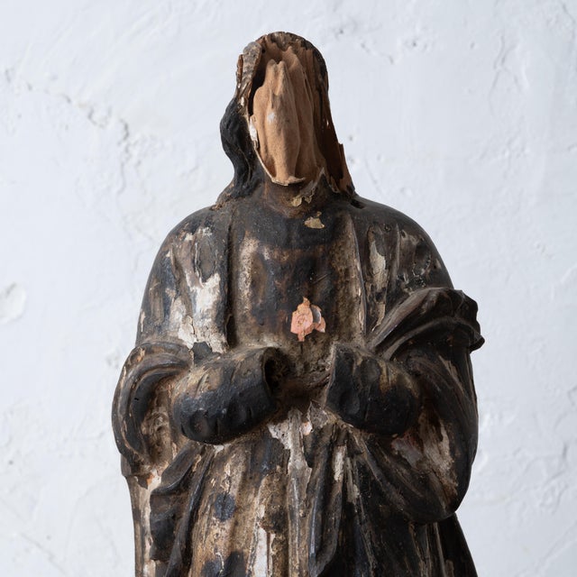 Immaculate Conception Santos, 18th Century For Sale - Image 4 of 13