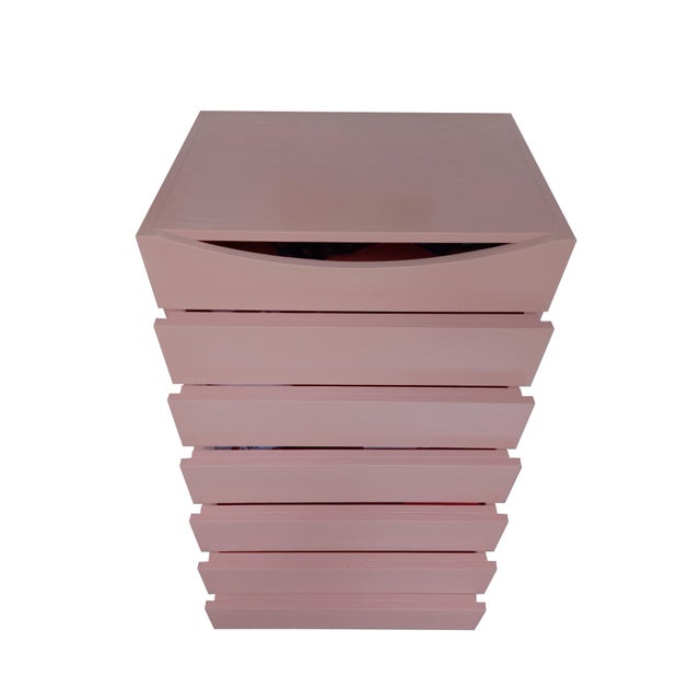 Grey Septet Chest of Drawers by Pietro Meccani for Meccani Design For Sale - Image 6 of 6