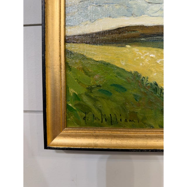 Traditional Original Pastoral Oil Painting For Sale - Image 3 of 6