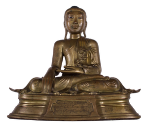 Unknown, Burmese Buddha, 1800s, Bronze
