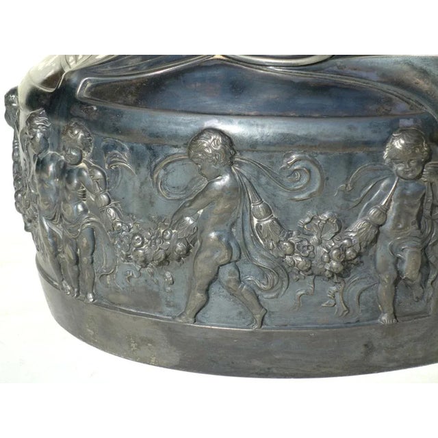 Early-19th Century Art Nouveau Vase by Albert Mayer for WMF For Sale - Image 6 of 9