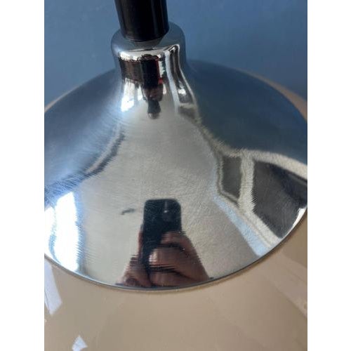 Vintage Space Age Mushroom Pendant Lamp from Dijkstra For Sale - Image 10 of 12