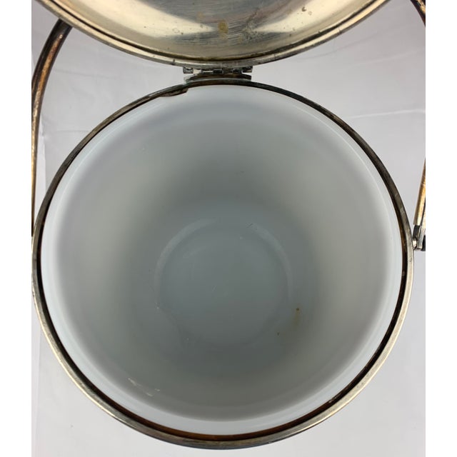 Mid 20th Century Silver-Platted Ice Bucket For Sale - Image 9 of 10