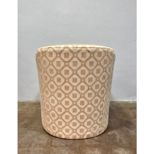 1960s Vintage Parson’s Style Club Chair For Sale - Image 5 of 8