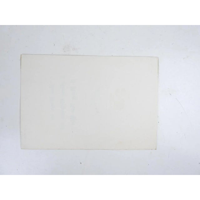 Japanese Small Vintage Early 20th Century Japanese Woodblock River Scene For Sale - Image 3 of 4