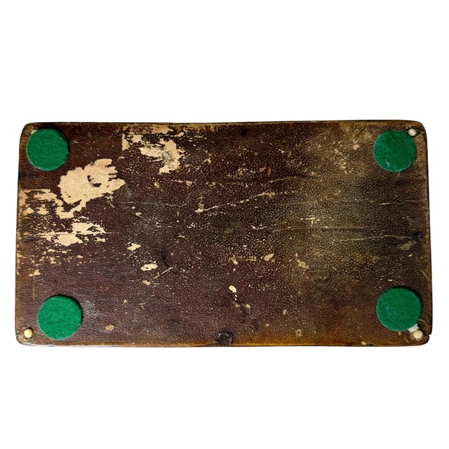 19th Century English Faux Tortoiseshell Tea Caddy For Sale - Image 10 of 10