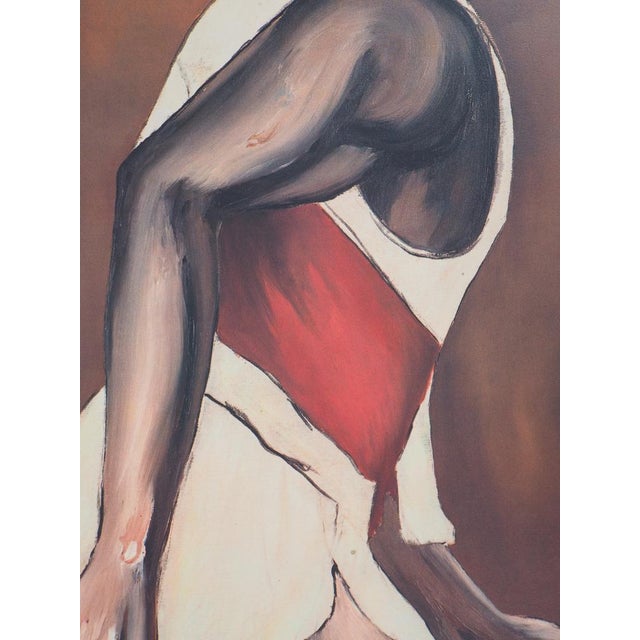 Contemporary Constantin Byzantios, The Athlete, 1992, Original Lithograph For Sale - Image 3 of 10