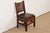 Stickley Brothers Style Antique Mission Oak Arts & Crafts Side Chair or Desk Chair, Circa 1910 For Sale - Image 11 of 11