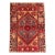 Vintage Turkish Rug Tribal Medallion Design | 3’3” X 4’10” For Sale