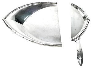 Art Deco Gallia Silver Plate Table Dustpan by Christofle, 1920s