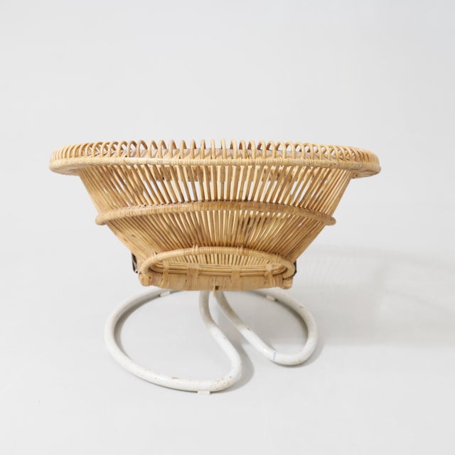 Mid-Century Modern Rondo Armchair in Rattan from Göte Möbler Nässjö AB, 1960s For Sale - Image 3 of 6