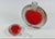 Vintage v. Nason & C. Murano Corroso Art Glass Red Flask Bottle & Stopper, 1960s For Sale In New York - Image 6 of 9
