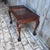 Wood Antique Chippendale-Style Mahogany Vitrine / Display Table on Ball-and-Claw Feet For Sale - Image 7 of 13