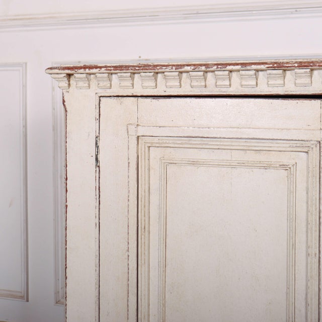 Large 4 door Italian painted pine enfilade with lots of storage. 1840 Dimensions:W: 221cm (87")H: 99cm (39")D: 50cm...