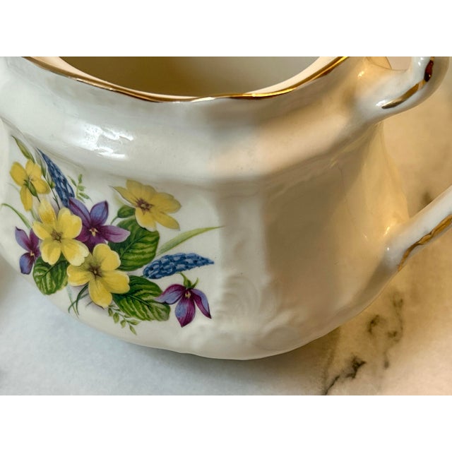 Mid 20th Century Arthur Wood Engraved Tea Pot For Sale - Image 9 of 12