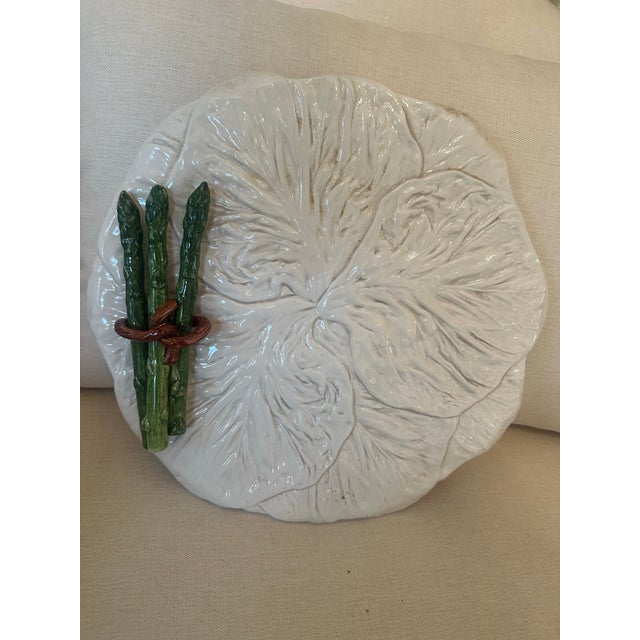 Farmhouse 1980s Vietri Dimensional Platter For Sale - Image 3 of 7