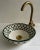 Not Yet Made - Made To Order Handcrafted Ceramic Green Vessel Sink Basin, Brass Drain For Sale - Image 5 of 9
