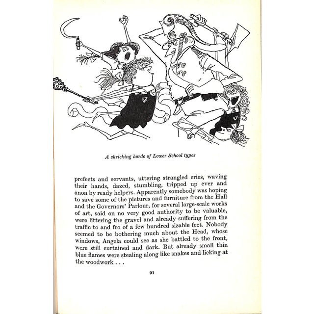 White "The Terror of St Trinian's" 1952 Shy, Timothy and Searle, Ronald For Sale - Image 8 of 9