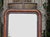 French French Faux Tortoiseshell and Ebonized Mirror With Rounded Corners, Circa 1920 For Sale - Image 3 of 9