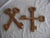 18th Century Pair of Italian Gilded Carved Wood Keys of St Peter For Sale - Image 6 of 6
