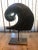 Contemporary Mounted Boat Prow Mid-Century. Architectural Art Element on Stand For Sale - Image 3 of 11