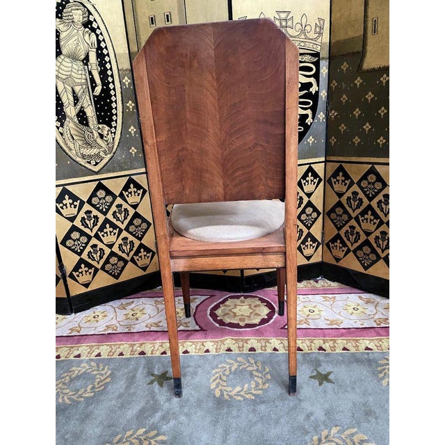 Art Deco Chairs, Set of 6 For Sale - Image 12 of 13
