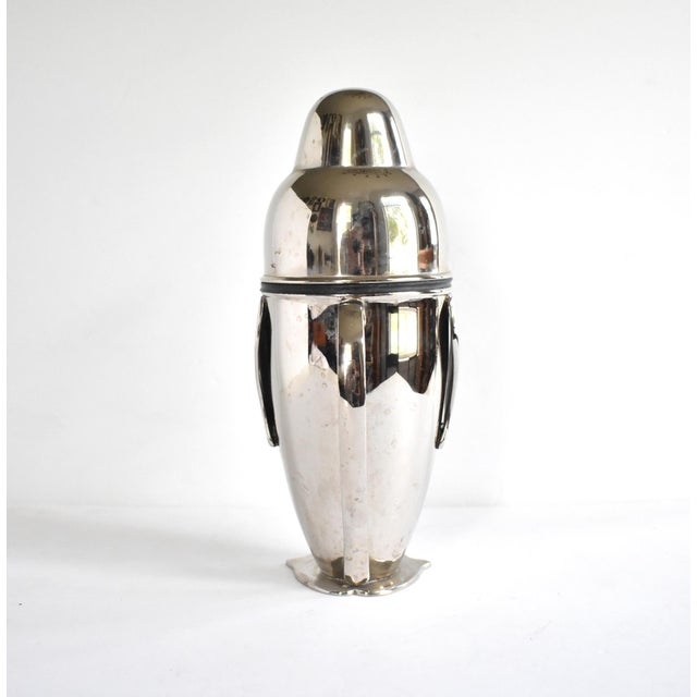 1990s Restoration Hardware Art Deco NapierStyle Penguin Cocktail