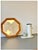 Octagonal Wooden Wall Mirror in Pine, Denmark, 1970s For Sale - Image 12 of 14