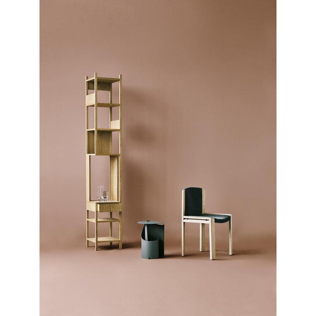 Model 300 Chairs in Wood and Kvadrat Fabric by Joe Colombo for Karakter, Set of 6 For Sale - Image 12 of 14