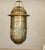 Vintage Indian Brass Hanging Lantern with Pierced Floral and Lattice Motifs For Sale - Image 13 of 18