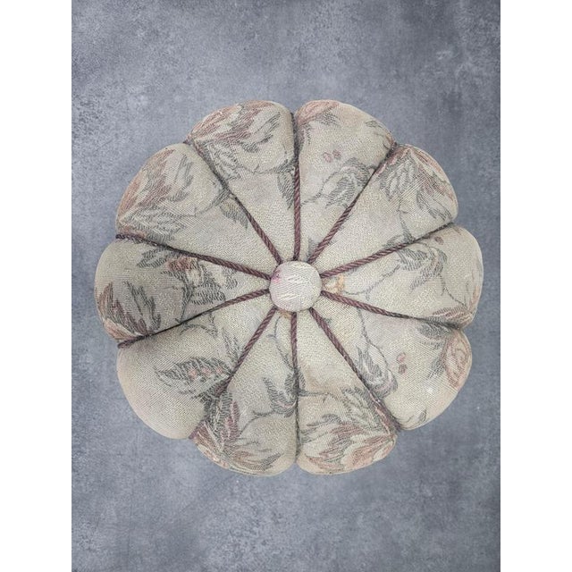 Mid-Century Art Deco Ottoman by Jindřich Halabala, 1950s For Sale - Image 4 of 14