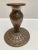 Cabin Vintage Copper Pewter Forged Candleholder For Sale - Image 3 of 9